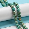 Natural Peruvian Turquoise(Jasper) Beads Strands G-A219-A05-02-4