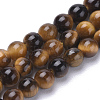 Natural Red Tiger Eye Beads Strands G-S281-38-3mm-1