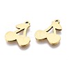 201 Stainless Steel Charms STAS-S110-097G-2