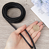 Flat Cowhide Leather Jewelry Cord LC-GF0001-10A-04-3