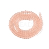 Transparent Glass Beads Strands EGLA-A044-T1mm-MD21-3