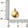 304 Stainless Steel Black Enamel Charms STAS-R009-02G-10-3