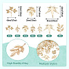 35Pcs 7 Styles Alloy Cabochons & Pendants FIND-TA0010-70-4