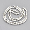 Electroplate Non-magnetic Synthetic Hematite Beads Strands G-T114-31-3