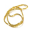 Electroplate Transparent Glass Beads Strands Pearl Luster Plated EGLA-H106-01A-PL03-2