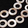 Natural White Shell Beads Strands PBB-XXBK014Y-13-3