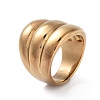 Ion Plating(IP) 304 Stainless Steel Wide Band Rings for Women Men RJEW-K270-08B-G-1