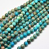 Natural Imperial Jasper Round Bead Strands X-G-I103-6mm-03-1