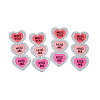 Valentine's Day Printed Opaque Acrylic Pendants FIND-D283-11K-1