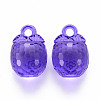 Autumn Theme Transparent Acrylic Pendants TACR-T024-04B-936-2