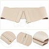PU Leather Wide Elastic Corset Belts AJEW-WH0248-16B-4