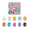 300Pcs 10 Colors Natural Freshwater Shell Beads SHEL-TA0001-06-1