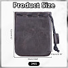 Leather Drawstring Pouches Packaging Bags for Jewelry ABAG-WH0045-81A-2