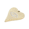 304 Stainless Steel Pendants STAS-L022-109G-01-2