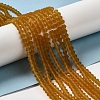 Imitate Austrian Crystal Frosted Glass Beads Strands LS-EGLA-A039-T2mm-MD28-2