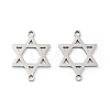 Non-Tarnish 201 Stainless Steel Connector Charms STAS-A090-23P-1