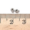 304 Stainless Steel Crimp Beads STAS-G361-02P-3