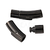 316 Stainless Steel Bayonet Clasps STAS-G241-05EB-1