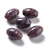 Handmade Gold Sand Lampwork Beads LAMP-F020-35E-4