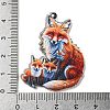 Cartoon Animal Printed Acrylic Pendants Decorations OACR-R264-01B-3