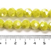 Opaque Glass Beads Stands EGLA-A035-P10mm-B04-4