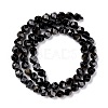 Natural Golden Sheen Obsidian Beads Strands G-C229-01A-3