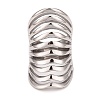 304 Stainless Steel Chunky Hollow Ring for Men Women RJEW-B040-12P-3