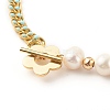 Brass Enamel Curb Chain Necklaces NJEW-JN03482-3
