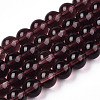 Transparent Glass Beads Strands GLAA-T032-T8mm-19-1