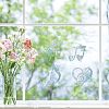 Waterproof PVC Colored Laser Stained Window Film Adhesive Stickers DIY-WH0256-048-7