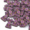 Printed Basswood Cabochons LS-WOOD-S045-082A-1