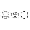 Preciosa&reg MAXIMA Crystal in Sew-On Cup Y-PRC-SS29-20020-G-2