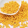Baking Paint Glass Seed Beads SEED-H002-I-B503-1