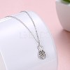 925 Sterling Silver Pendant Necklaces NJEW-BB30065-4