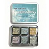 Plastic Craft Finger Ink Pad Stamps AJEW-H155-17B-1