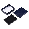 Rhombus Textured Cardboard Jewelry Boxes CBOX-T006-01H-4