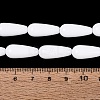 Opaque Glass Beads Strands GLAA-Q113-03A-C01-4