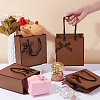 Rectangle Paper Gift Storage Bags with Handle CARB-WH0017-13C-3