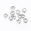Tarnish Resistant 304 Stainless Steel Open Jump Rings STAS-H437-6x1mm-1