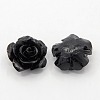 Synthetic Coral 3D Flower Rose Beads CORA-A005-14mm-01-1