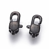 304 Stainless Steel Lobster Claw Clasps Ion Plating(IP) STAS-G201-06A-B-2
