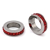 304 Stainless Steel European Beads STAS-Z090-03P-03-1
