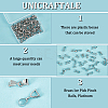Unicraftale 100Pcs Brass Ice Pick Pinch Bails KK-UN0001-49-5