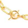 Iron Paperclip Chain Bracelets BJEW-JB05566-4