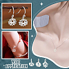 6Pcs 3 Styles 925 Sterling Silver Charms STER-PH0002-86-6