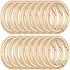 20Pcs Zinc Alloy Spring Gate Rings FIND-SP0004-30G-7