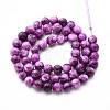 Natural Quartz Beads Strands G-N355-6mm-63-2