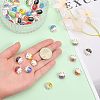 40Pcs 10 Colors Handmade Porcelain Beads PORC-CA0001-11-3