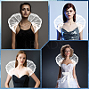 Lace Cape Collar AJEW-WH20091-001B-4
