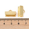 304 Stainless Steel Ribbon Crimp Ends X1-STAS-E471-05L-G-3